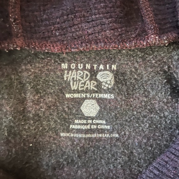 Striped Purple Women's Sweater - Picture 2 of 2